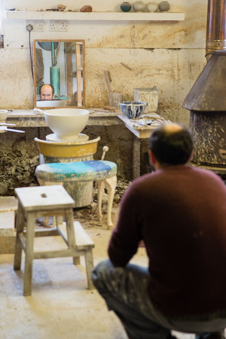Adam Buick in his studio 2016